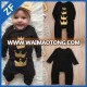 factory directly newborn baby winter black romper jumpsuit